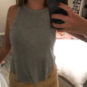 Brandy Grey Top